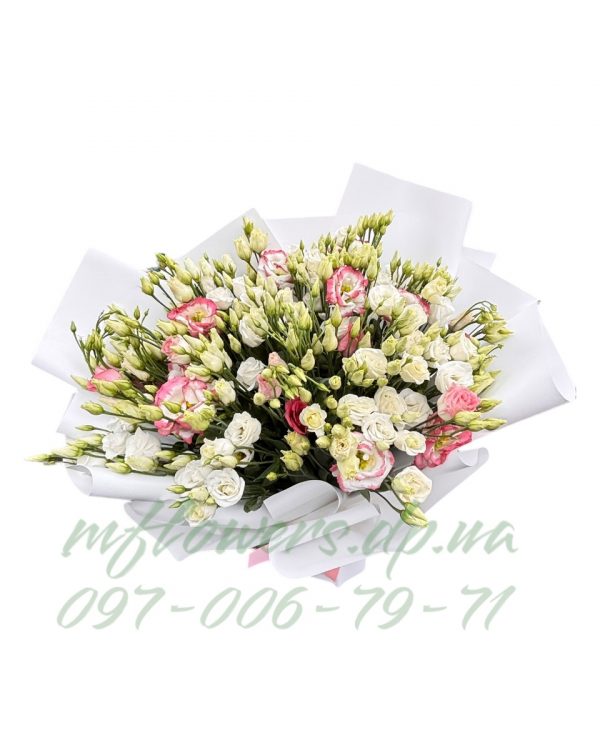 Букет з 21 еустоми - Зображення 2