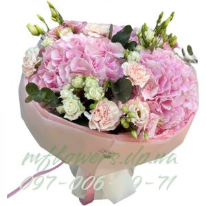 Букет «Рожева хмаринка»
